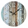 Nástěnné hodiny Barevné dřevo 2000066