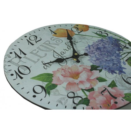 Nástěnné hodiny Lavender de Provence