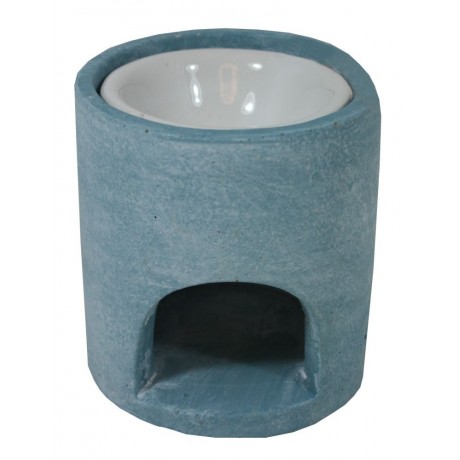 Aroma lampa keramická šedohnědá