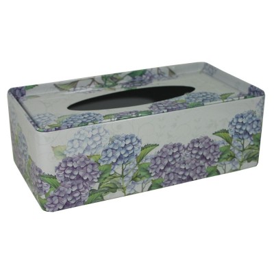Plechová krabička na tissue Tulipány