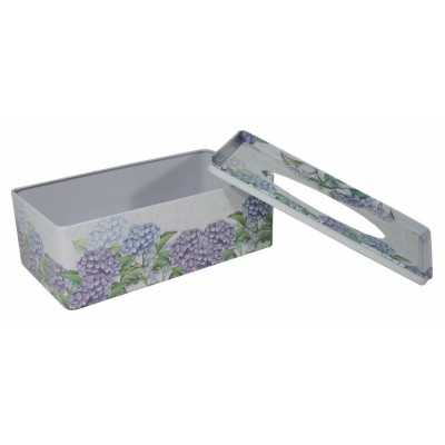 Plechová krabička na tissue Tulipány