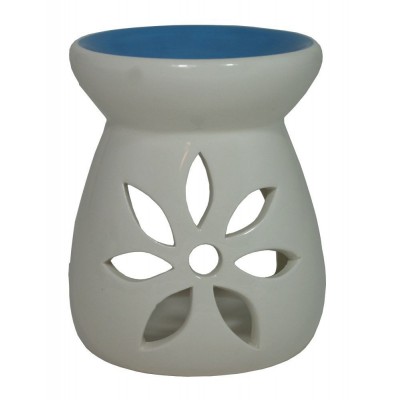 keramicka-aroma-lampa-modrobila-kvet
