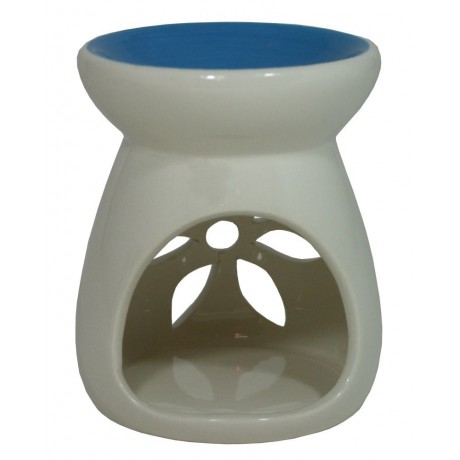 keramicka-aroma-lampa-modrobila-kvet