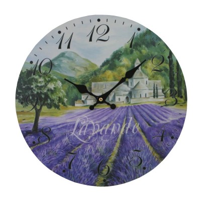 Nástěnné hodiny Lavender