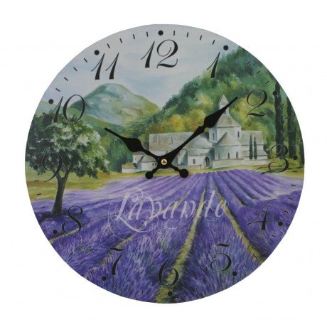 Nástěnné hodiny Lavender