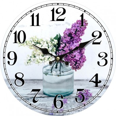 Nástěnné hodiny Lavender
