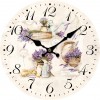 Nástěnné hodiny Levandule fleur NEW
