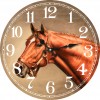 Nástěnné hodiny Kůň