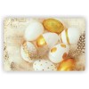 Prostírání plastové zlatá vejce