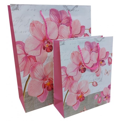 Dárková taška malá - Orchidej 8600078
