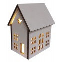 Domek bílý svítící LED 2009281