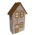 Dřevěný domek svítící LED 2009345