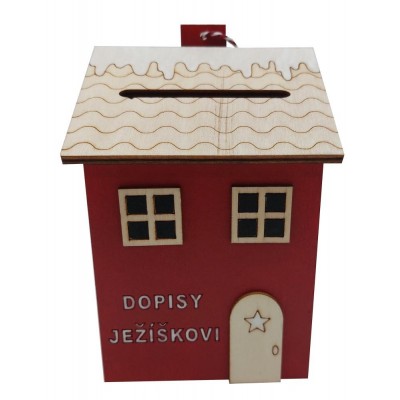 Schránka na dopisy Ježíškovi 15cm 9100005