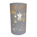 Svícen skleněný svítící LED ozdoby 9305402B