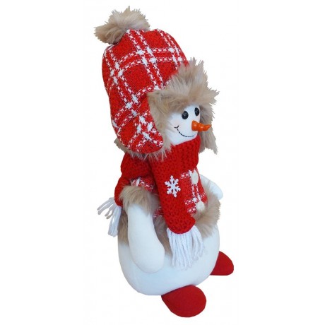 Sněhulák s beranicí velký 42 cm