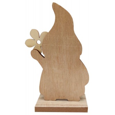 Skřítek s kytičkou 16cm