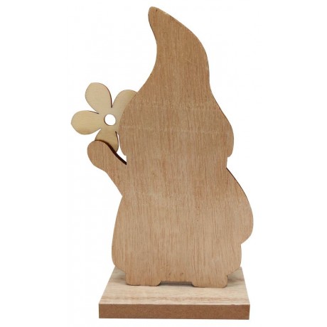 Skřítek s kytičkou 16cm