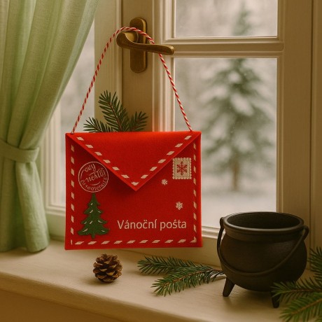 Obálka filcová Vánoční pošta 8647608