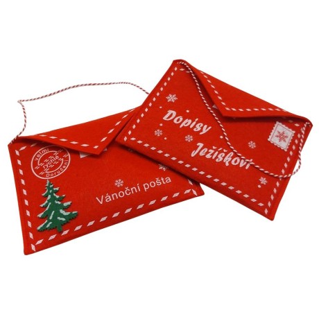 Obálka filcová Vánoční pošta 8647608