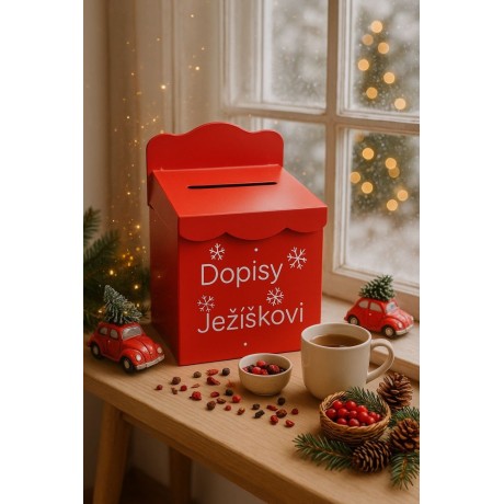 Schránka na dopisy Ježíškovi 12 x 18cm 9100006