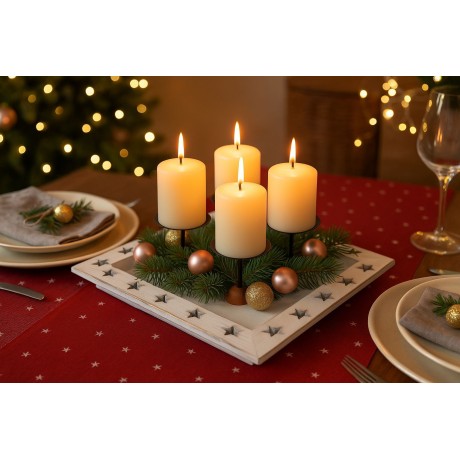 Goba Věnec adventní přírodní 36 cm