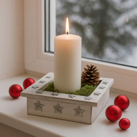 Goba Věnec adventní přírodní 36 cm
