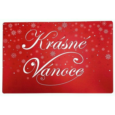 Prostírání plastové Krásné vánoce 1000676