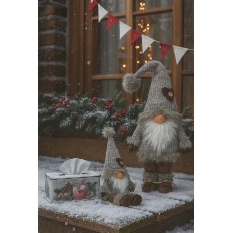 Skřítek hnědý maxi 78cm 3000081