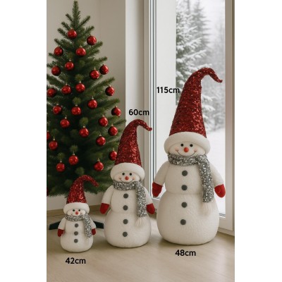 Goba Santa buclatý bílo-vínový