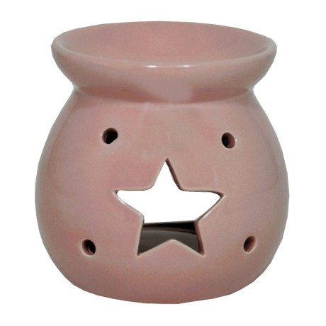 Aroma lampa růžová hvězda 10cm 9000350