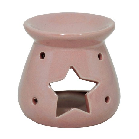 Aroma lampa růžová hvězda 8cm 9000316