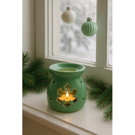 Aroma lampa mint vločka 8cm 9000365