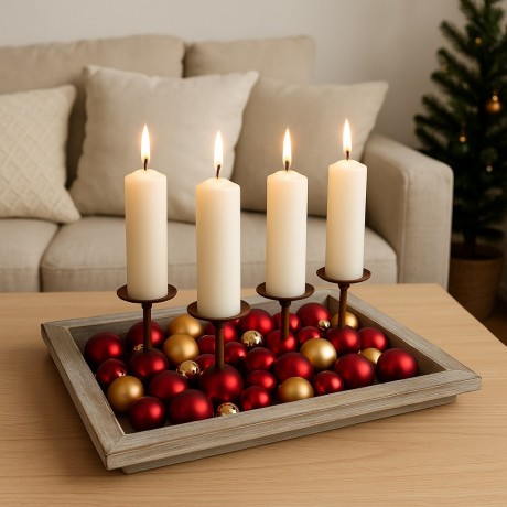 Goba Věnec adventní přírodní 36 cm