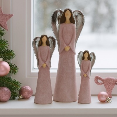 andel-keramicky-se-stribrnymi-kridly-26-cm