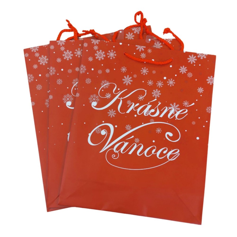 3ks Dárkových tašek L - Krásné Vánoce 8610054 3ks Dárkových tašek L - Krásné Vánoce 8610054