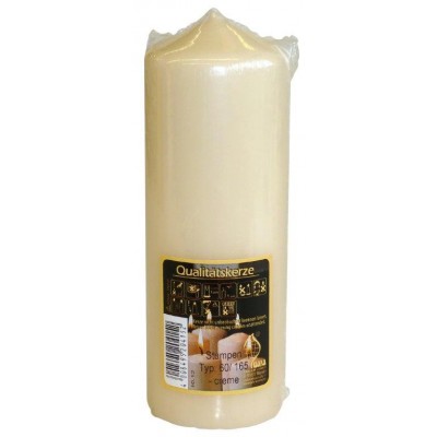 Svíčka válec 60/165 Krémová