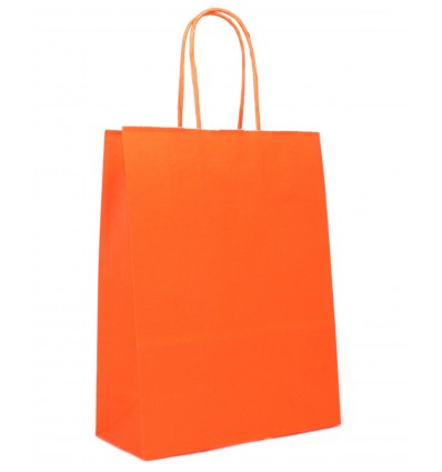 Dárková taška střední M -  Oranžová- L