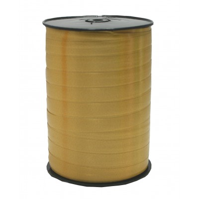 Stuha vázací 250m/1cm obyč.- Zlatá