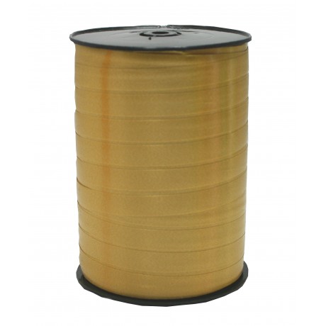 Stuha vázací 250m/1cm obyč.- Zlatá