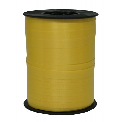 Stuha vázací 250m/1cm obyč.- Žlutá