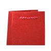 Dárková taška glitter láhev červená 8645105