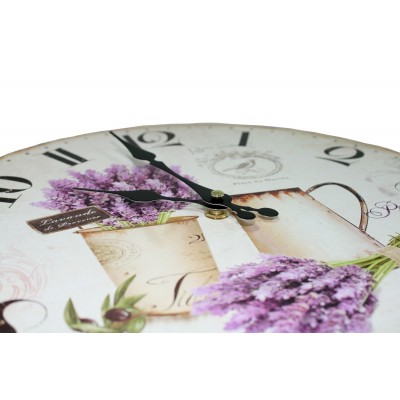Nástěnné hodiny Lavender