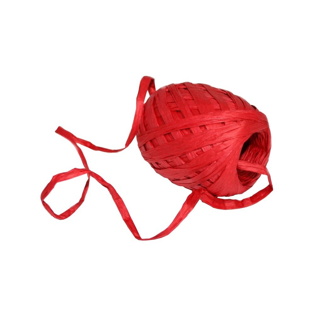 Papírová stuha vázací 30m - Raffia vínová 26 Papírová stuha vázací 30m - Raffia vínová 26