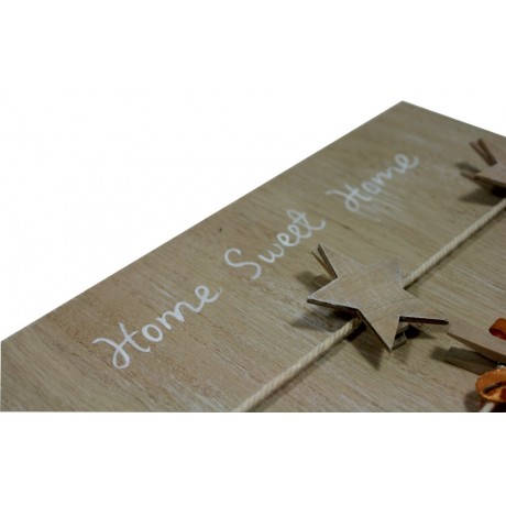 Tabule na vzkazy kolíčky+hvězdy Home